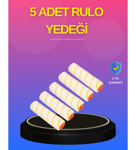 Northcity 5'li Detay Boya Rulo Takımı - Pürüzsüz Yüzeyler İçin Mükemmel Çözüm