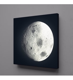 AY TEMALI KANVAS TABLO 30x30cm (Karışık)