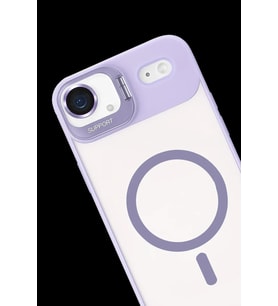 Joko Apple iPhone 17 Air Remim Lensli Magsafe Standlı Kapak - Lila