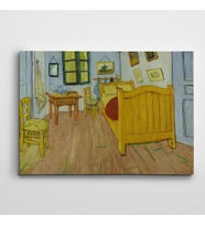 Vincent Van Gogh de Slaapkamer Kanvas Tablo