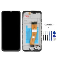 Tkgz - Samsung Galaxy A03S - SM-A037 Uyumlu Lcd Ekran Dokunmatik Servis ÇITALI + TAMİR SETİ