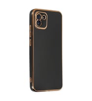 Samsung Galaxy A03 Kılıf Volet Silikon - Siyah