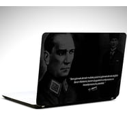 Portre Ataturk Laptop Sticker 15.4 inch (37X26CM)