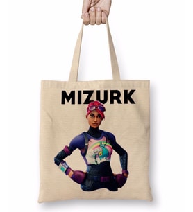 Fortnite Mızurk Bez Çanta Uzun Saplı