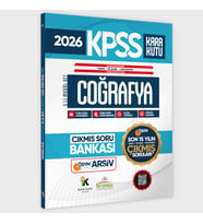 2026 FULLKPSS Lisans-Önlisans-Ortaöğretim Coğrafya’nın Kara Kutusu ÖSYM Çıkmış Soru Banka Son 15Yıl