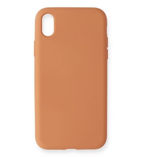 Durukar® iPhone XR Kılıf Nano içi Kadife Silikon - Turuncu