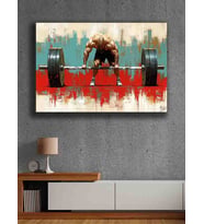 Koç stüdyo Modern tasarım kanvas tablo 50x70 (Çok Renkli)