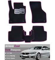 BMW 4 SERİSİ F36 XDRİVE (2014-2020) Uyumlu EVA Paspas Tam Set–Araca Özel,Su Geçirmez