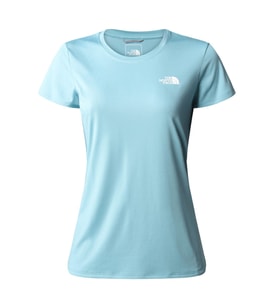 The North Face W REAXION AMP CREW - EU Kadın T-Shirt NF00CE0TLV21 (Mavi)