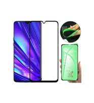 Oppo A73 Uyumlu Seramik Nano Cam Esnek Tam Full Kaplayan Kırılmaz Ekran Koruyucu