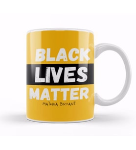 Ma’Khia Bryant Black Lives Matter Kupa Bardak Porselen