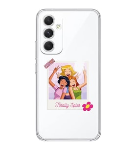Samsung Galaxy A16 Uyumlu Totally Spies Tasarımlı Şeffaf Telefon Kılıfı