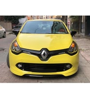 Renault Clio 4 Makyajsız Ön Ek Mat Siyah Plastik Karlık