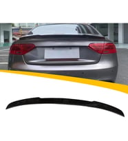 Audi A5 B8 4 Kapı M4 Bagaj Üstü Spoiler Parlak Siyah Spoyler Plastik İthal 2009-2016