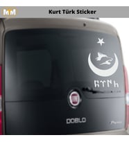 Kurt Türk Oto Sticker 15 CM