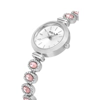 Polo Air Lüx Taşlı Kordon Kadın Kol Saati Gümüş Pembe Renk PL-1574B3x (Pembe Gümüş)