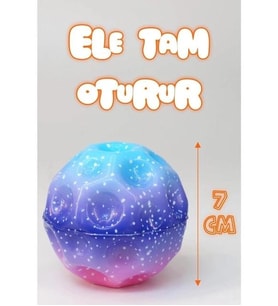 BSF-101 MOONBALL AY TOPU IŞIKLI 70MM adet fiyatıdır