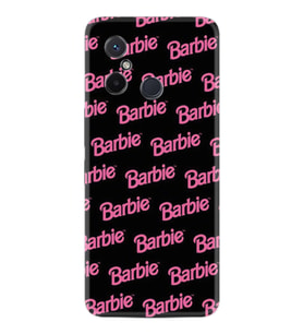 Xiaomi Redmi 12C Kılıf Resimli Desenli Baskılı Silikon Barbie 1404