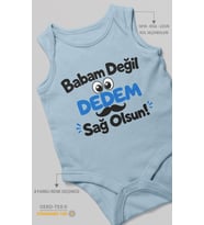 Babam değil, dedem sağolsun. Sıfır Kollu Bebek Zıbını %100 Pamuk