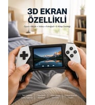 64GB Hafızalı Emülatör Destekli Oyun Konsolu Yeni Nesil