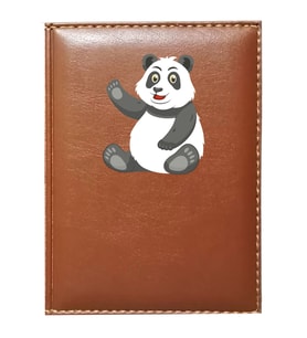 PROMOSYON DENİZİ  SEVİMLİ PANDA 2 GÖRSELLİ TABA RUHSAT KABI
