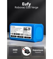 Eufy Robovac G30 Verge 3500mah Robot Süpürge Bataryası - Maksimum Ömür, Güvenli Şarj Koruması