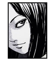 Tomie (junji Ito) Tablo Ahşap Poster Dekoratif