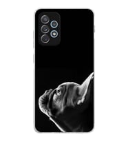 PrintiFy Samsung Galaxy A23 ile Uyumlu Köpek 1 Kamera Korumalı Şeffaf Kılıf
