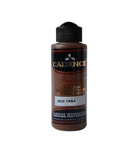 Cadence Premium Akrilik Boya 120 ml. 6025 Taba 