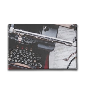 Daktilo  Canvas Tablo BJY107