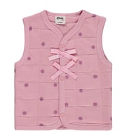 Civil Baby Puan Emp Fiyonklu 6-18 Ay Yelek - Pembe