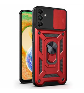 Microsonic Samsung Galaxy A04S Kılıf Impact Resistant Kırmızı