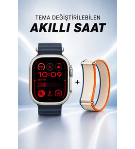 Akıllı Saat Yeni Nesil Sesli Asistan Uyku Ve Sağlık Takibi Adımsayar