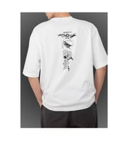 Memento Mori Konsept Beyaz Unisex Oversize T-shirt