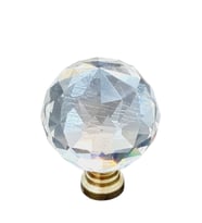 Kristal Sarı Ayak 40 mm Kulp ( 5 ADET )