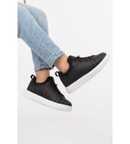 Walkway Füme Lastik Bağcıklı Comfort Rahat Tabanlı Erkek Çocuk Sneaker Balase F