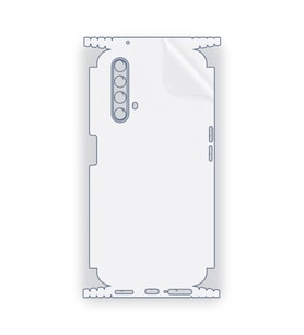 SChitec Realme X50 5G Uyumlu Fullbody Arka Kaplama Hidrojel Koruyucu Film