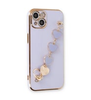 Apple iPhone 14 Kılıf Esila Silikon - Lila