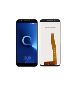 Alcatel 3L 5052 5034D ile Uyumlu Lcd Ekran Dokunmatik (Siyah)