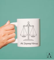 Kişiye Özel Avukata Kupa Bardak