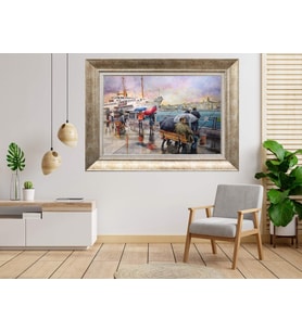 Gümüş Çerçeveli Tablo nb1050
