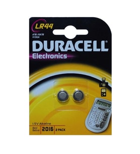 Mey İthalat® Duracell LR44/AG13/A76 1.5 Volt Alkalin Pil 2'li Paket