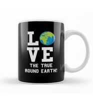 Love The True Round Earth Kupa Bardak Porselen