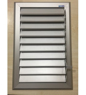 ecovent 55X63 ALÜMİNYUM MENFEZ MAT ELOKSAL GRİ