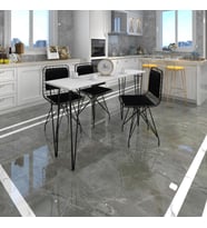 Knsz masa sandalye takımı hem75mazlum byzsyh 120*040 sm 3 sandalye syhsyh sırt minderli (Karışık)