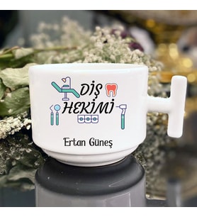 Diş Hekimlerine Özel T Kulp Nescafe Fincanı