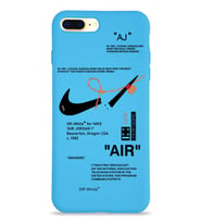 Apple iPhone 8 Plus Uyumlu Lansman Kılıf Sneakers Tasarımlı Altı Kapalı İçi Kadife Kaplı  Kapak (Şeffaf)
