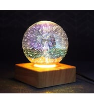 Dekoratif Fişe Takmalı 3D LED Lamba Gece Lambası  (Karışık)