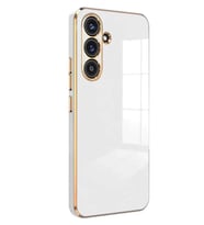Galaxy A24 4G Kılıf Volet Silikon - Beyaz