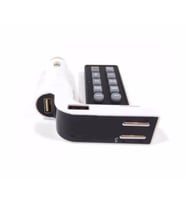 Concord C603 FM Transmitter Kumandalı Bluetooh  Destekli (Siyah)